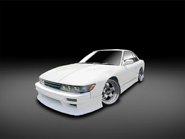 S13シルビアのフロントバンパーシンプルデザイン｜パーツランド