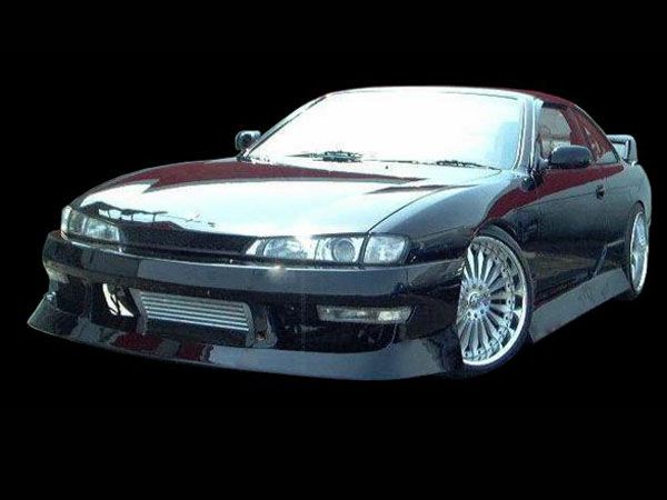 S14シルビア後期のエアロ張り出しデザインセット｜パーツランド