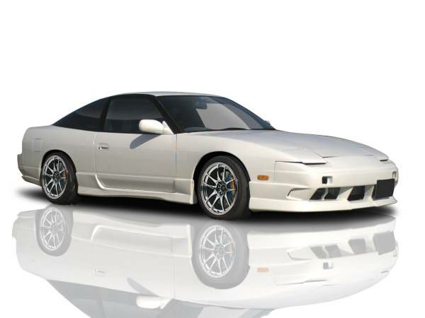 180SX 純正サイドステップ　左右 日産 純正 オプション 180SX 後期 サイドステップ 樹脂 美品